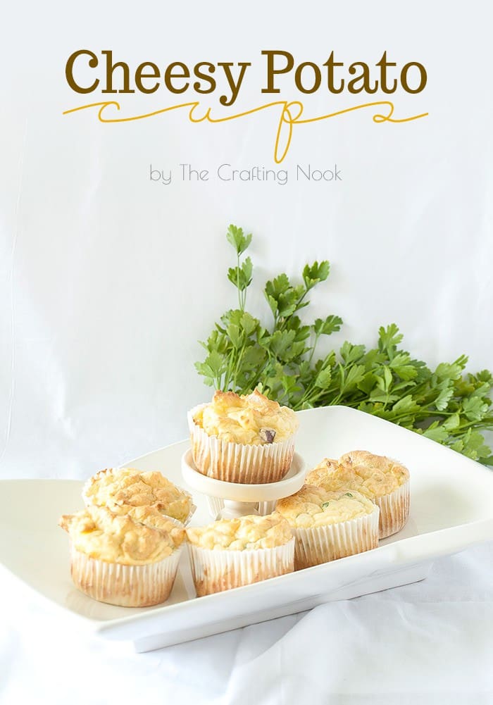 Cheesy Potato Cups Easy Recipe 