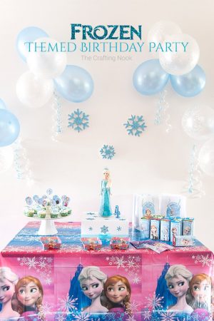 Frozen Themed Birthday Party