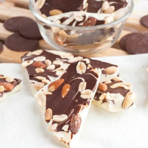 3-Ingredients Double Chocolate Bark with Minex nuts cover image