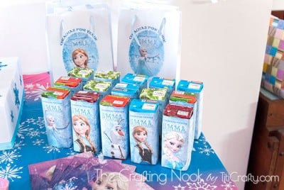 Frozen Themed Birthday Party - The Crafting Nook