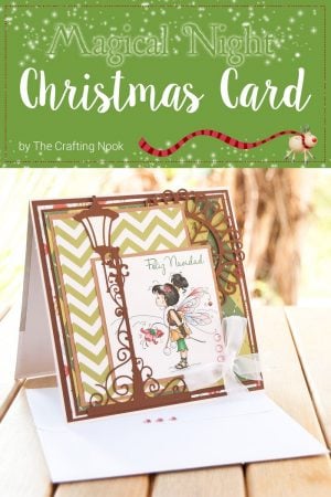 Lovely Magical Night Christmas Card #Christmas #Christmascards #Christmaspresents