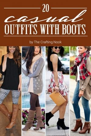 Awesome 20 Casual Outfits with Boots