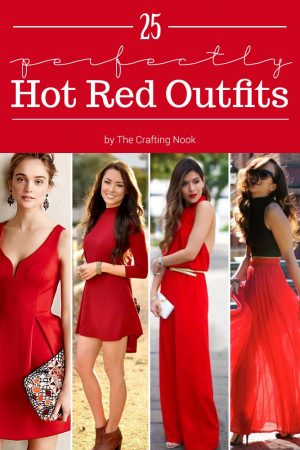 Awesome 25 Perfectly Hot Red Outfits