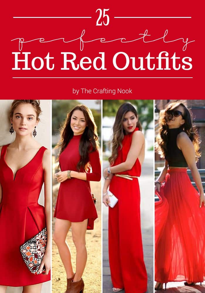 Awesome 25 Perfectly Hot Red Outfits