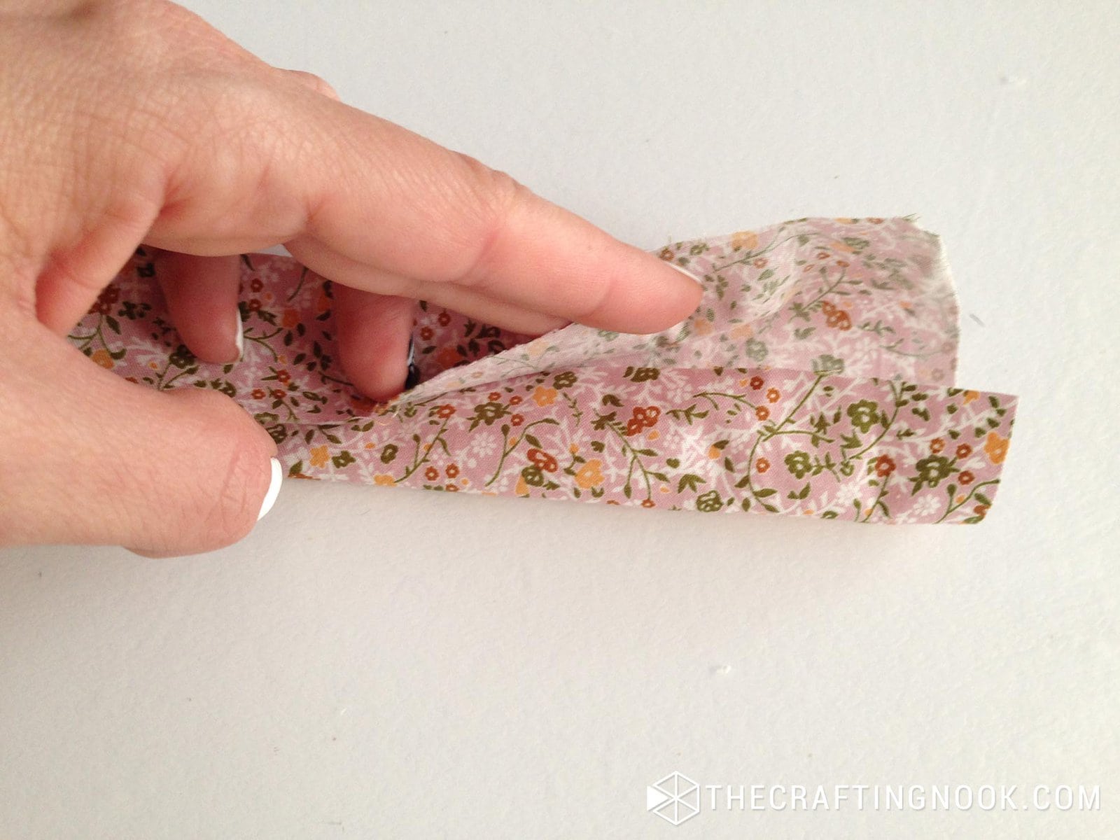 DIY Fabric Covered Letters with flowers - The Crafting Nook