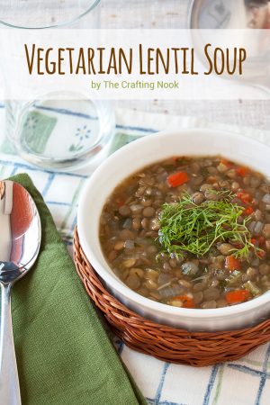 Delicious Vegetarian Lentil Soup Recipe