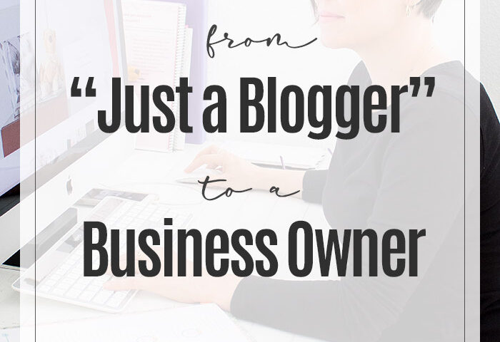 Blogging Business: From “Juts a Blogger” to a Business Owner.