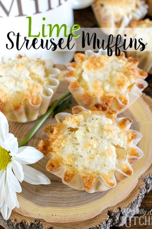 Lime Streusel Muffins from This Silly Girls Kitchen