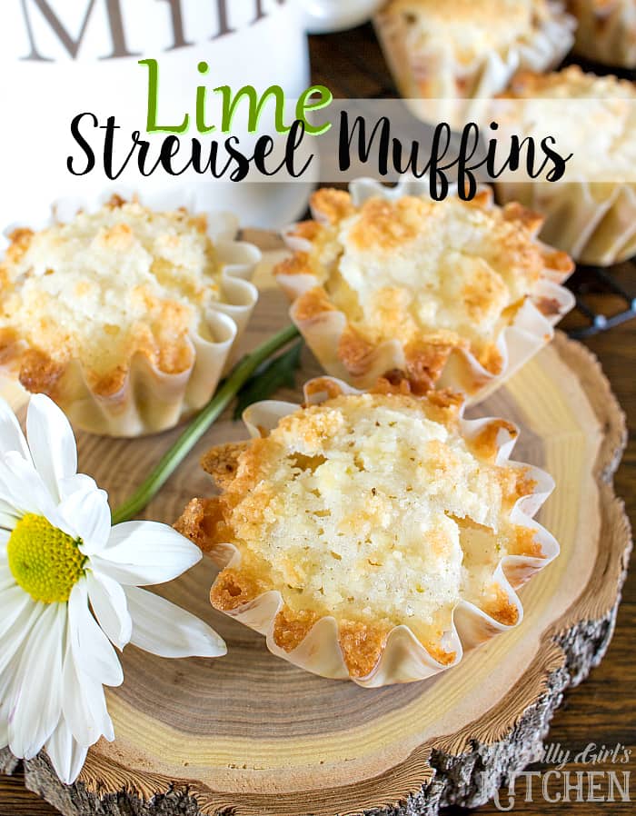 Lime Streusel Muffins from This Silly Girls Kitchen