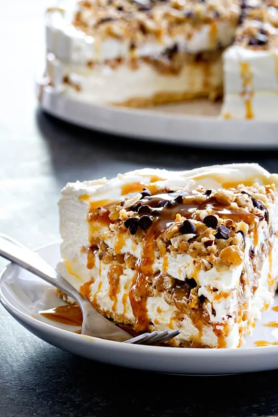 Frozen Samoa Pie