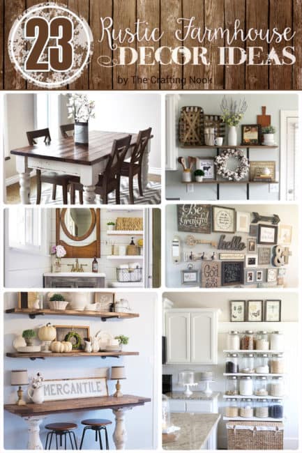 23 Rustic Farmhouse Decor Ideas