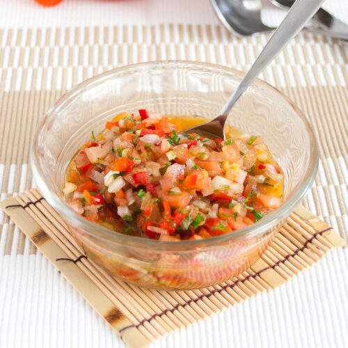 Brazilian Vinaigrette Tomato Salsa Cover Image