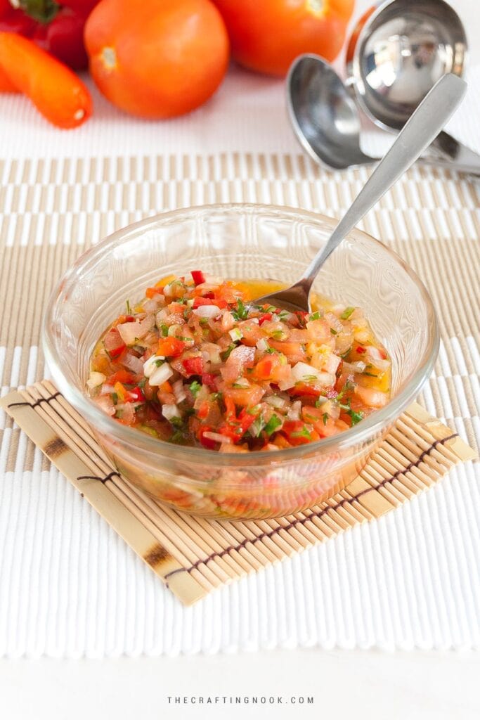 Brazilian Vinaigrette Tomato Salsa Cover Image