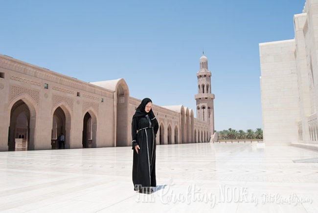 me in Grand Mosk in Dubai