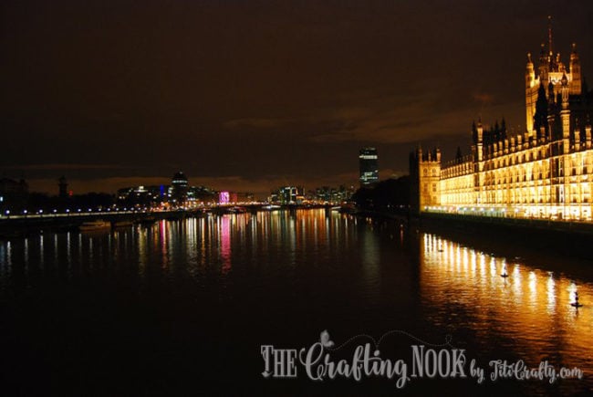 view of Westmister Palace in London