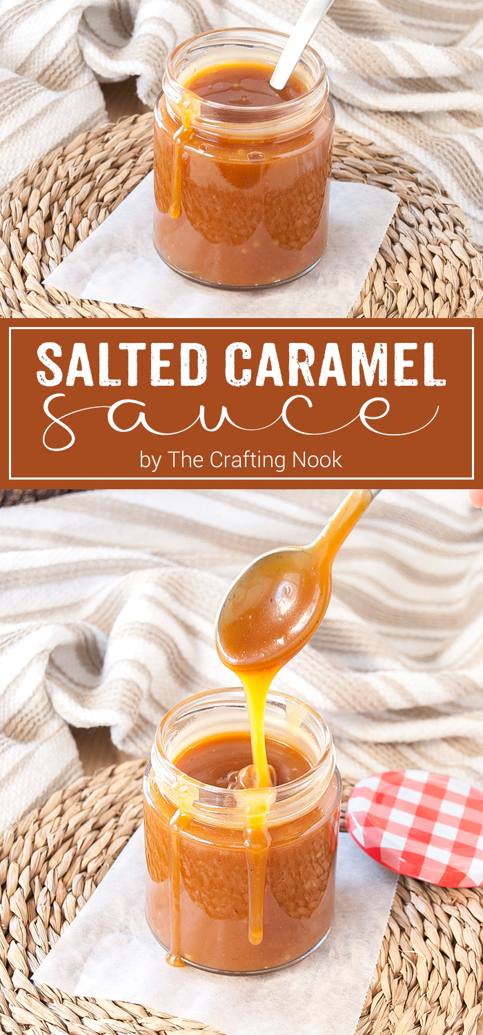 Salted Caramel Sauce pinterest image