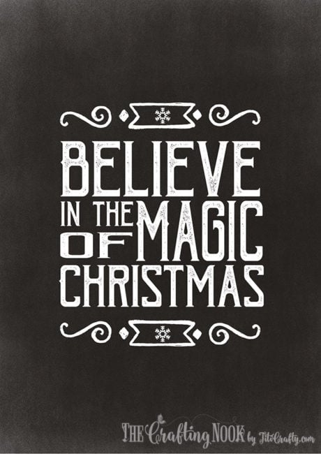 believe in the magic christmas design 3 view