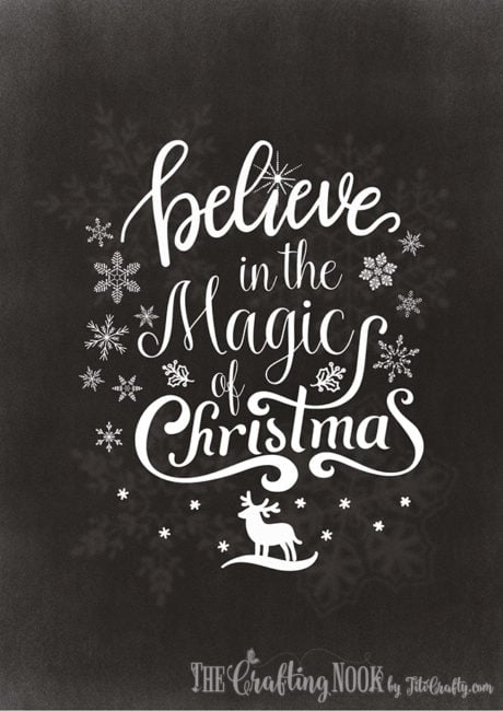 believe in the magic christmas design 4 view