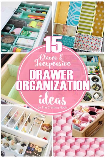 15 Clever and Inexpensive Drawer Organization Ideas 