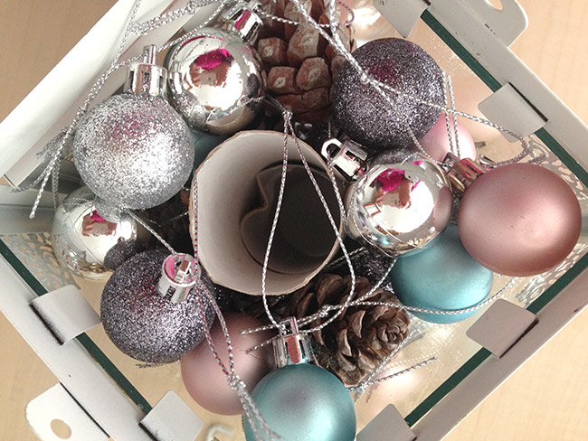 view of Small Christmas ornaments