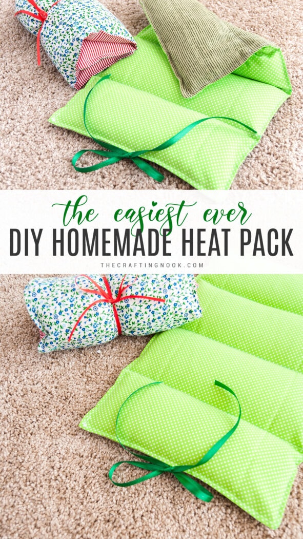 The Easiest Homemade DIY Heating Pad Ever The Crafting Nook