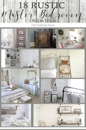 18 Rustic Master Bedroom Decor Ideas.