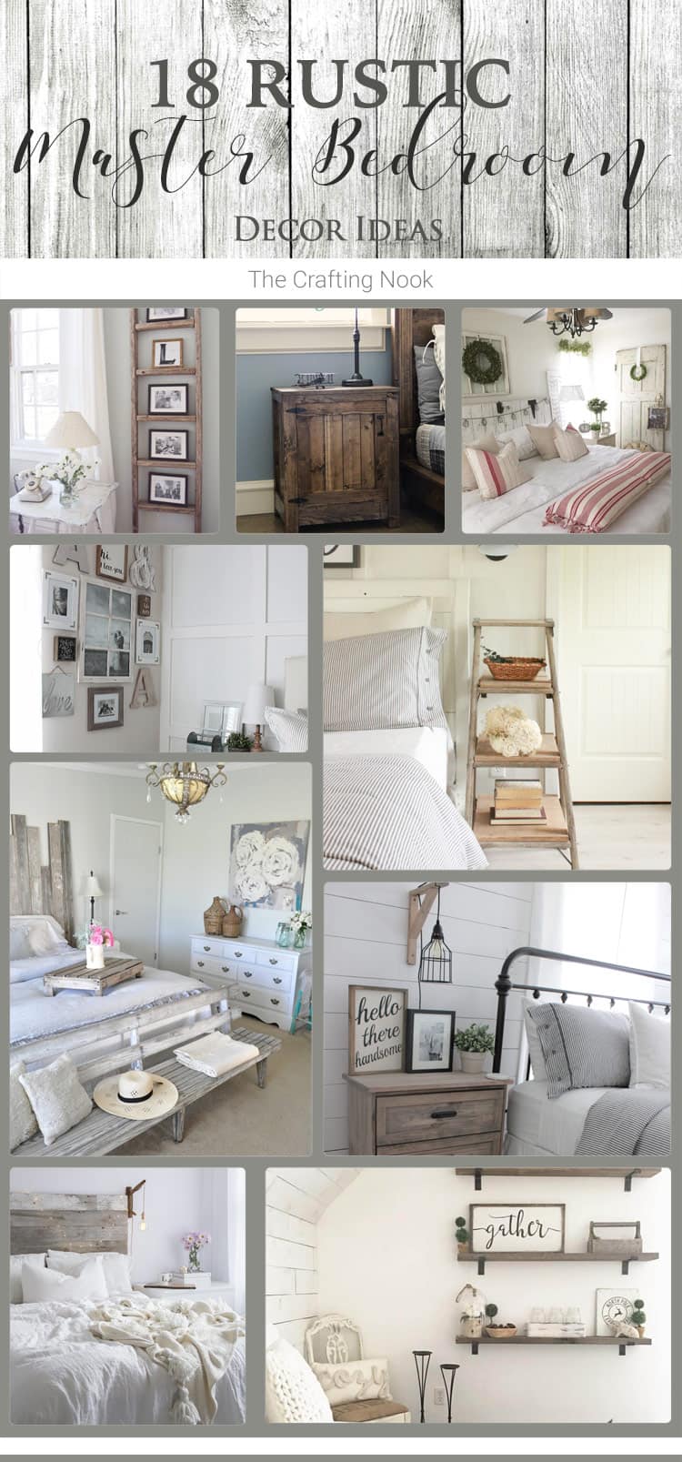 18 Rustic Master Bedroom Decor Ideas That Will Invite You