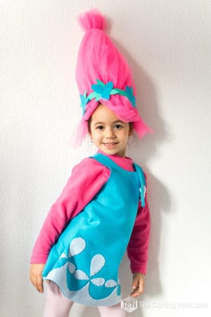 How to Make Poppy Troll Costume (with video) - The Crafting Nook