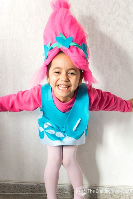 Happy Poppy Troll Costume Tutorial