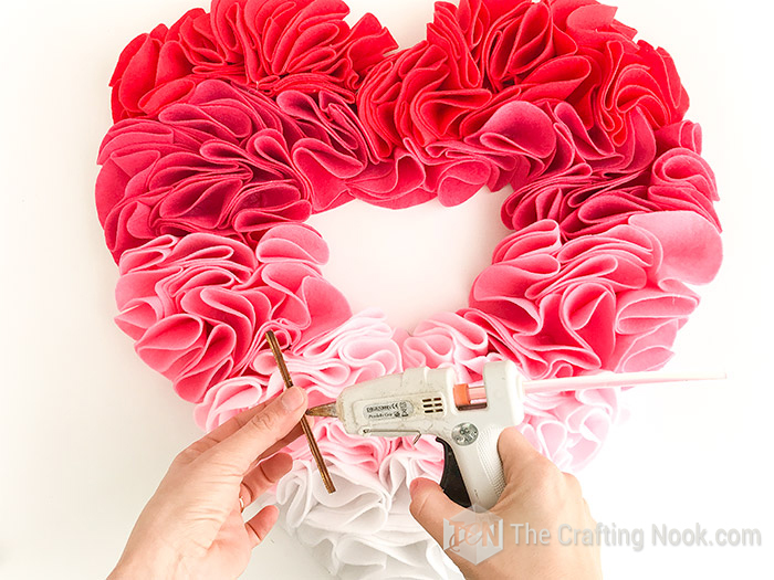 Valentine's Day Craft: Tissue Wreath - Hands On As We Grow®