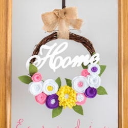 Easy DIY Rustic Spring Wreath