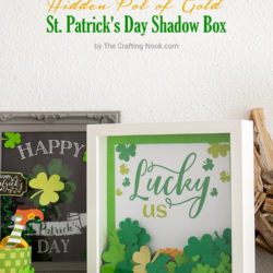 Hidden Pot of Gold St. Patrick's Day Shadow Box Post Cover Image