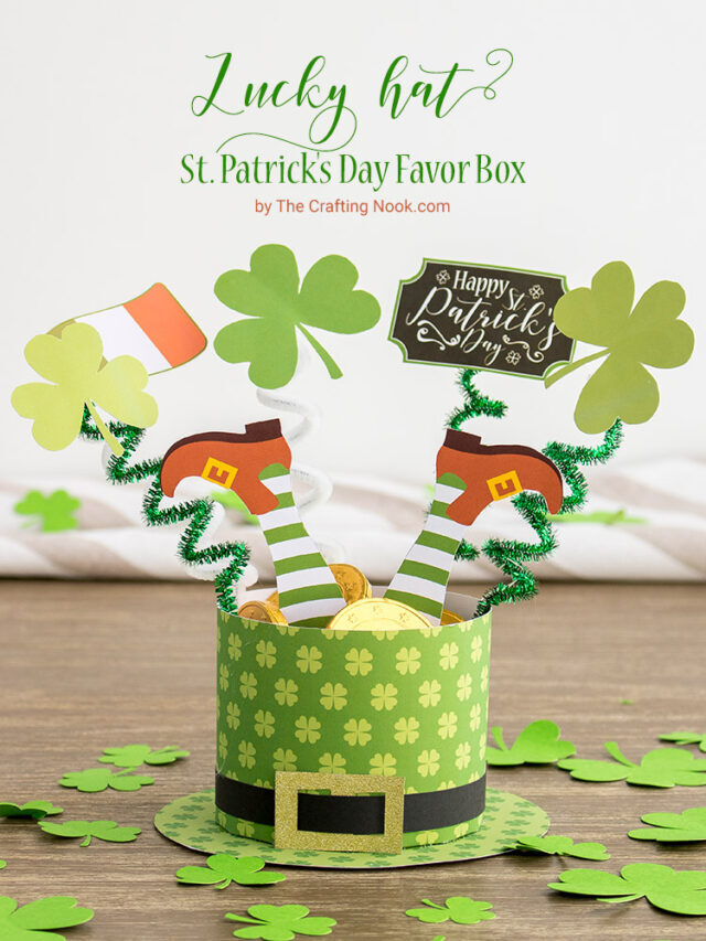 STR Lucky Hat St. Patrick’s Day Favor Box