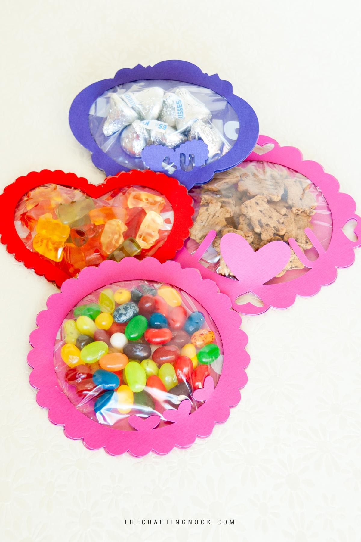 Valentine’s Day DIY Candy Pouches (with Free SVG Cutting Files) Feature Image