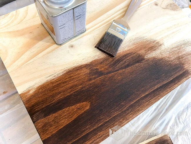 DIY Distressed Wood Look with Dry Brush Painting Technique - The ...