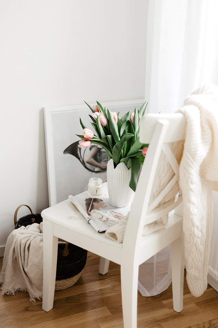 Organization as Therapy, some decorative elements on chair
