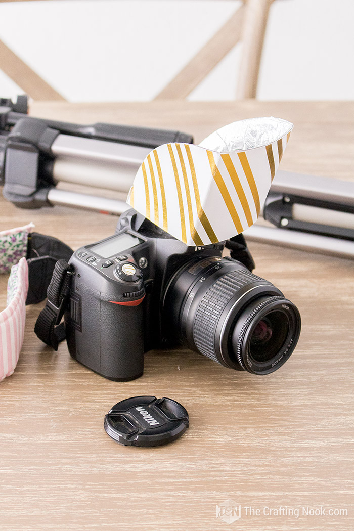 DIY Flash Bouncer for DSLR Built-in flash 