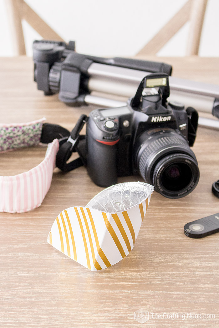 How to Make Flash Reflector for DSLR Built-in flash