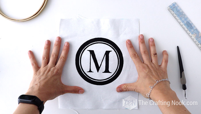 letter M monogram design already finished