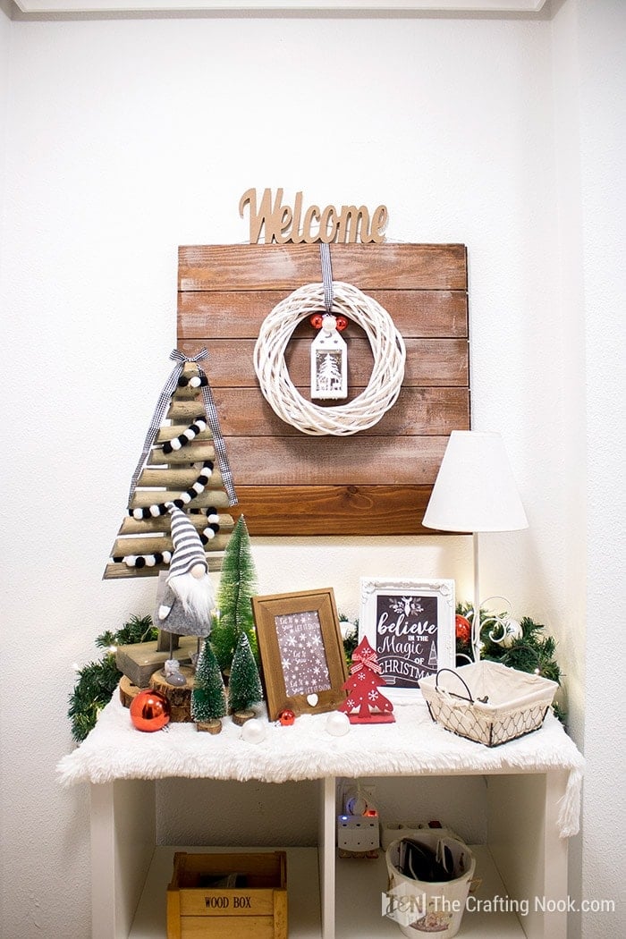 Black and White Buffalo Plaid Christmas Home Tour 2019 - The