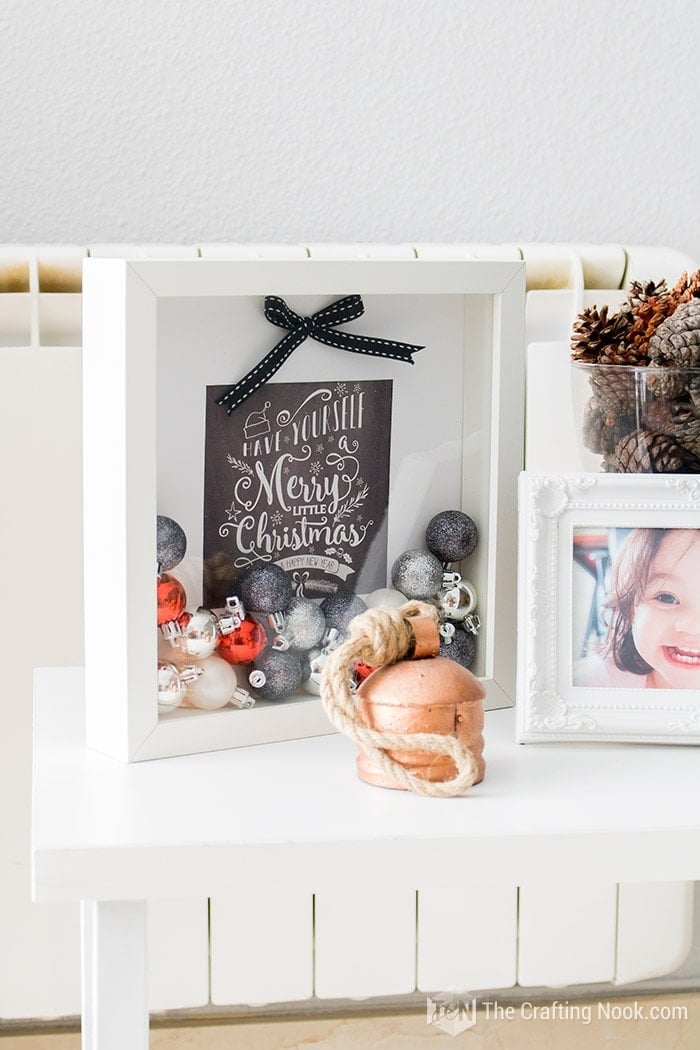 Black and White Buffalo Plaid Christmas Home Tour 2019 - The Crafting Nook