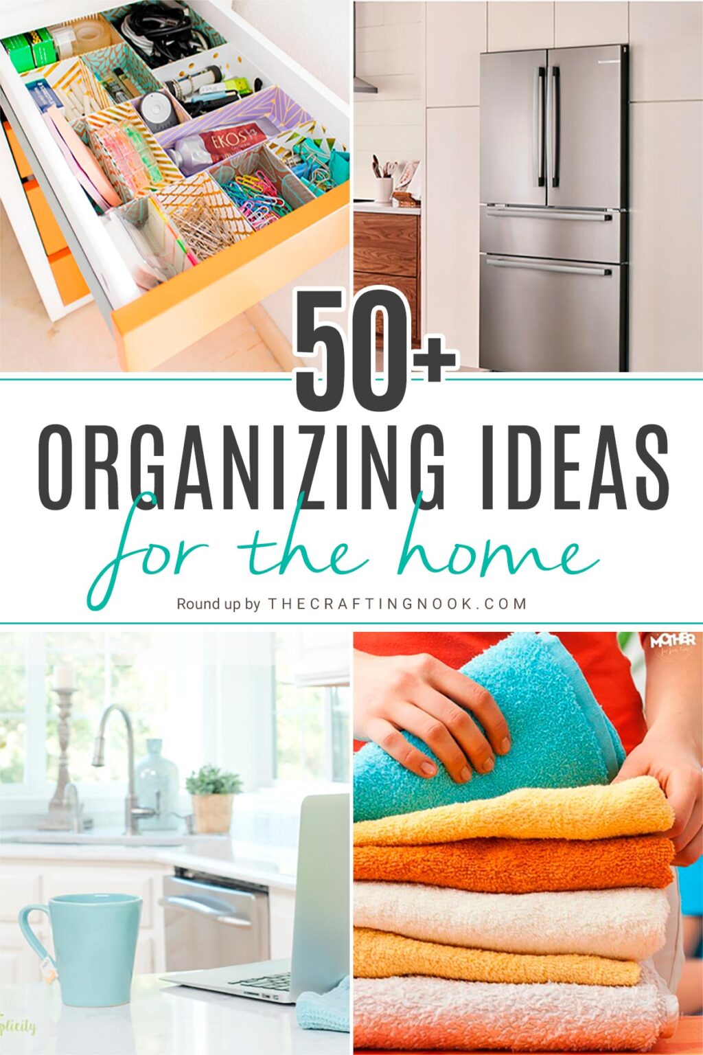 50+ Organization Ideas for the Home The Crafting Nook