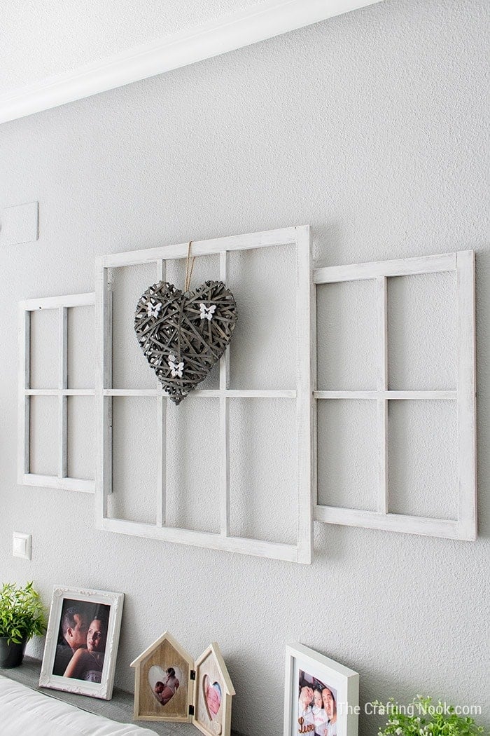 Easy Farmhouse style Window Frames