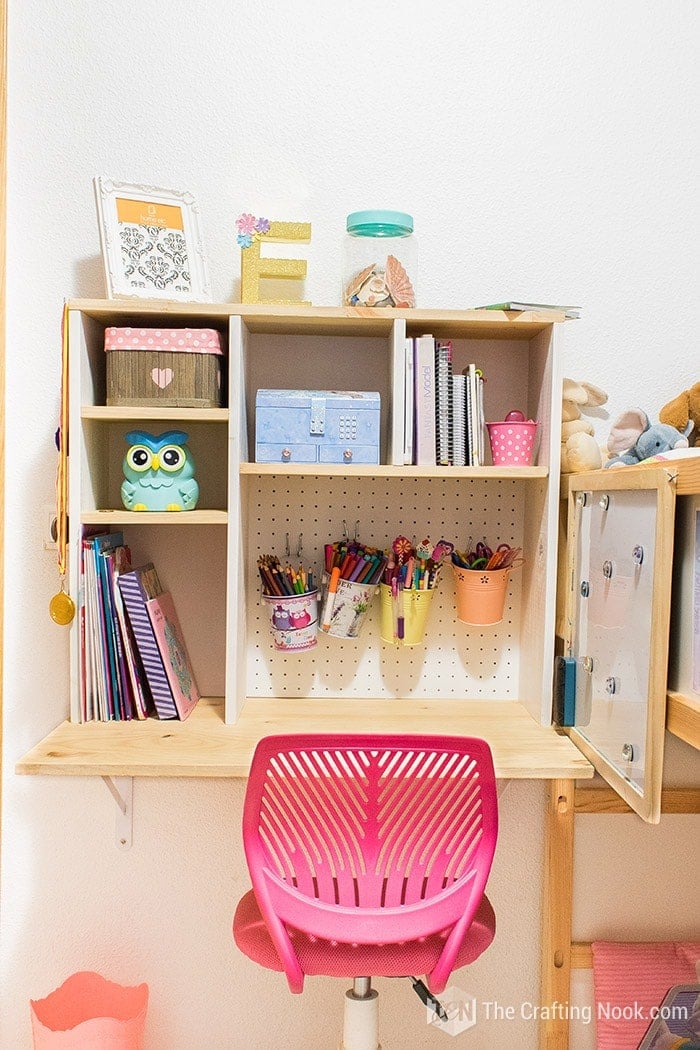 Diy kids hot sale study table