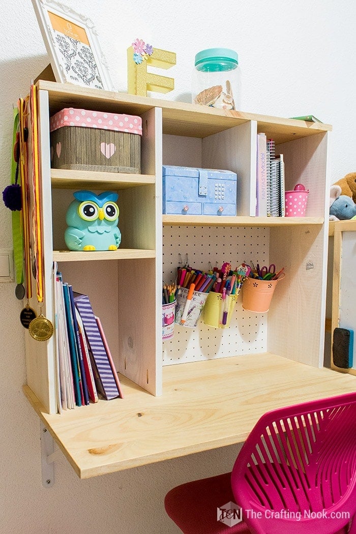 DIY Floating Desk for Kids