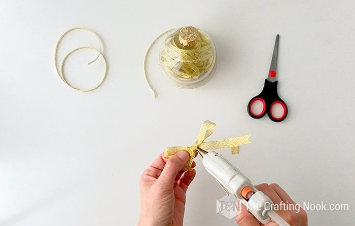 DIY Ribbon Christmas Ornaments (with video tutorial) - The