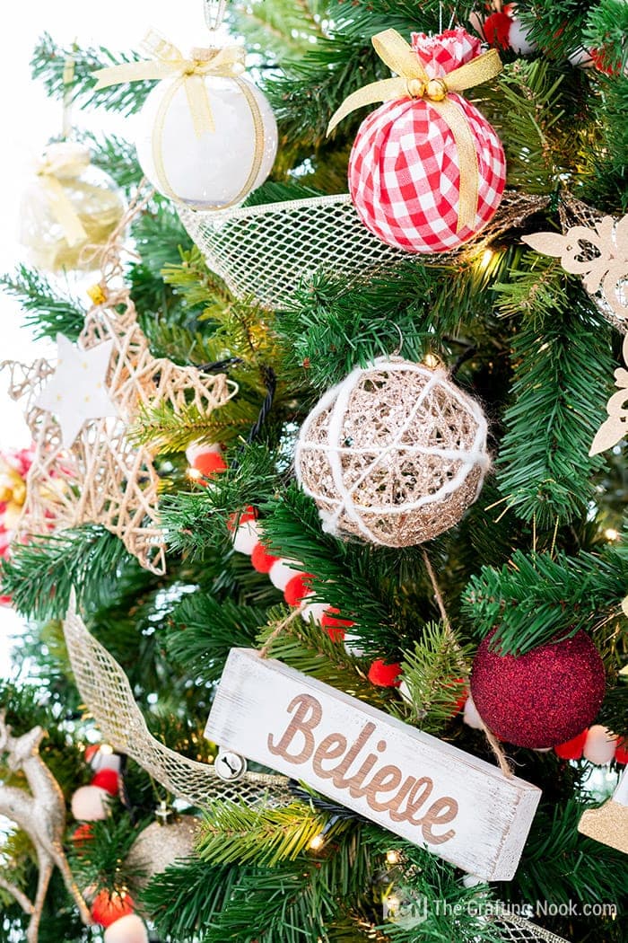 close up of  Different Christmas rustic Ornaments