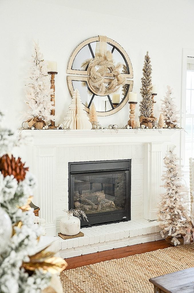 A WALK IN THE WOODS CHRISTMAS MANTEL By Stone Gable