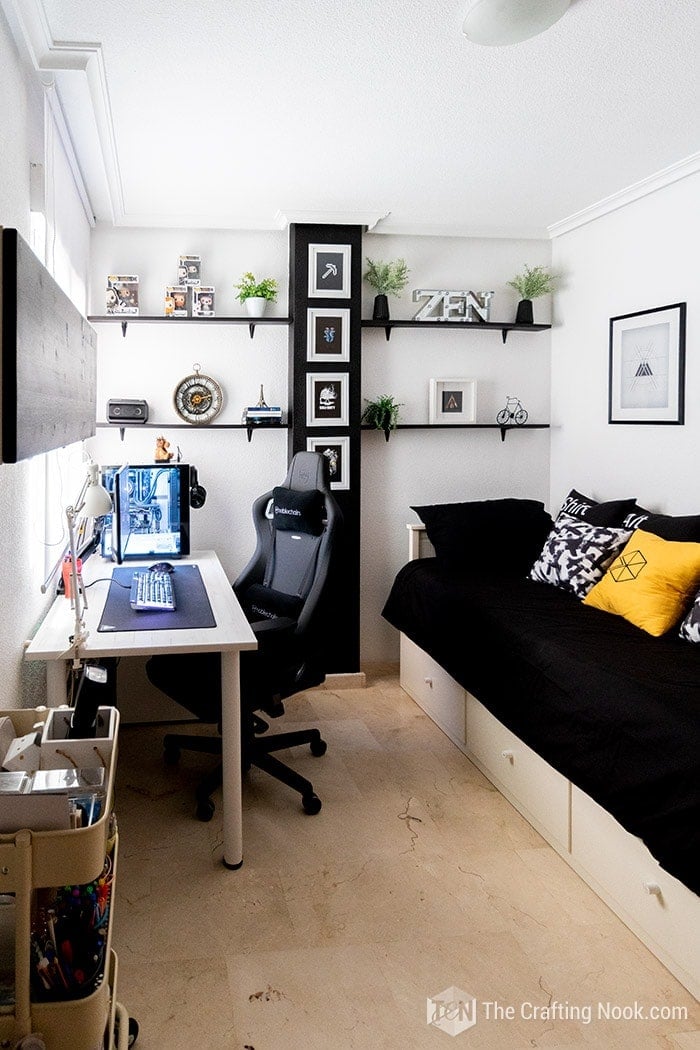 Small Home Office Makeover // 10 Budget Friendly Decor Ideas - Organize by  Dreams