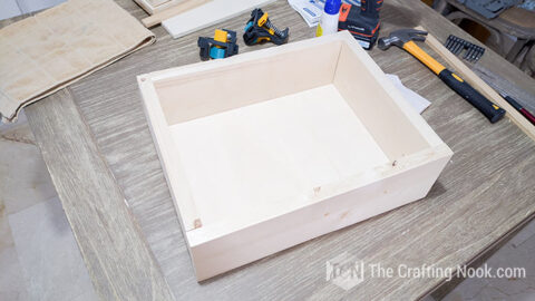 How to Make a DIY Drawer - An Easy Step-By-Step Tutorial - The Crafting